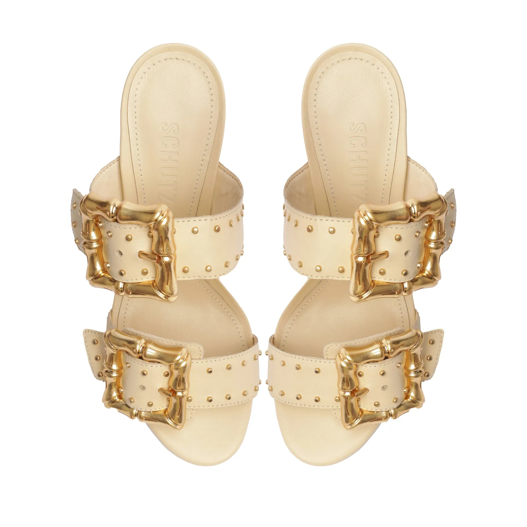 Enola Studs Leather Sandal