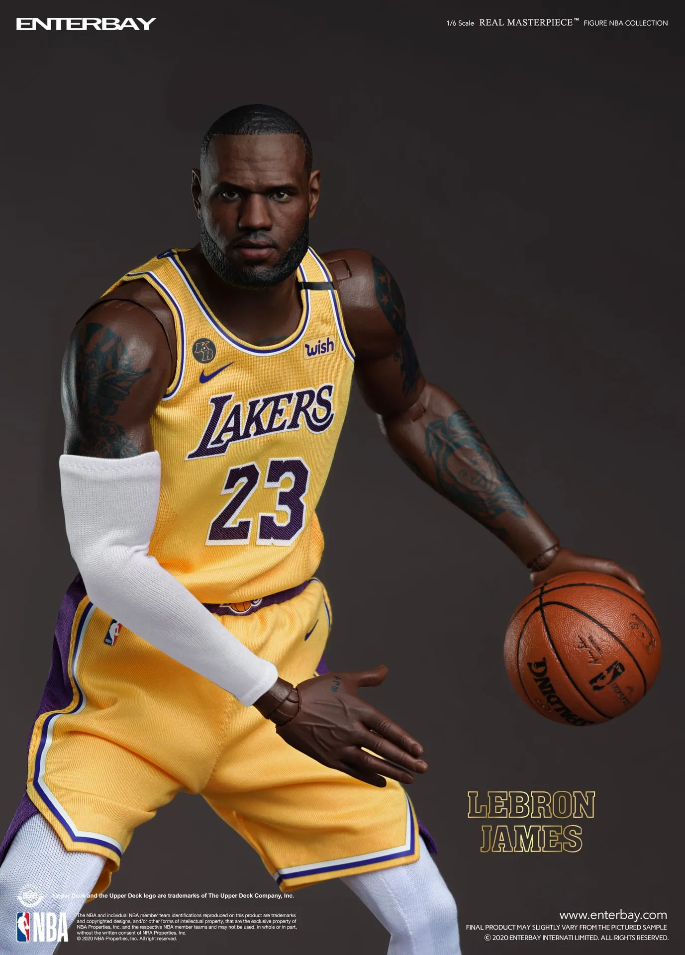 Enterbay - Real Masterpiece NBA Series - LeBron James 1/6 Figure