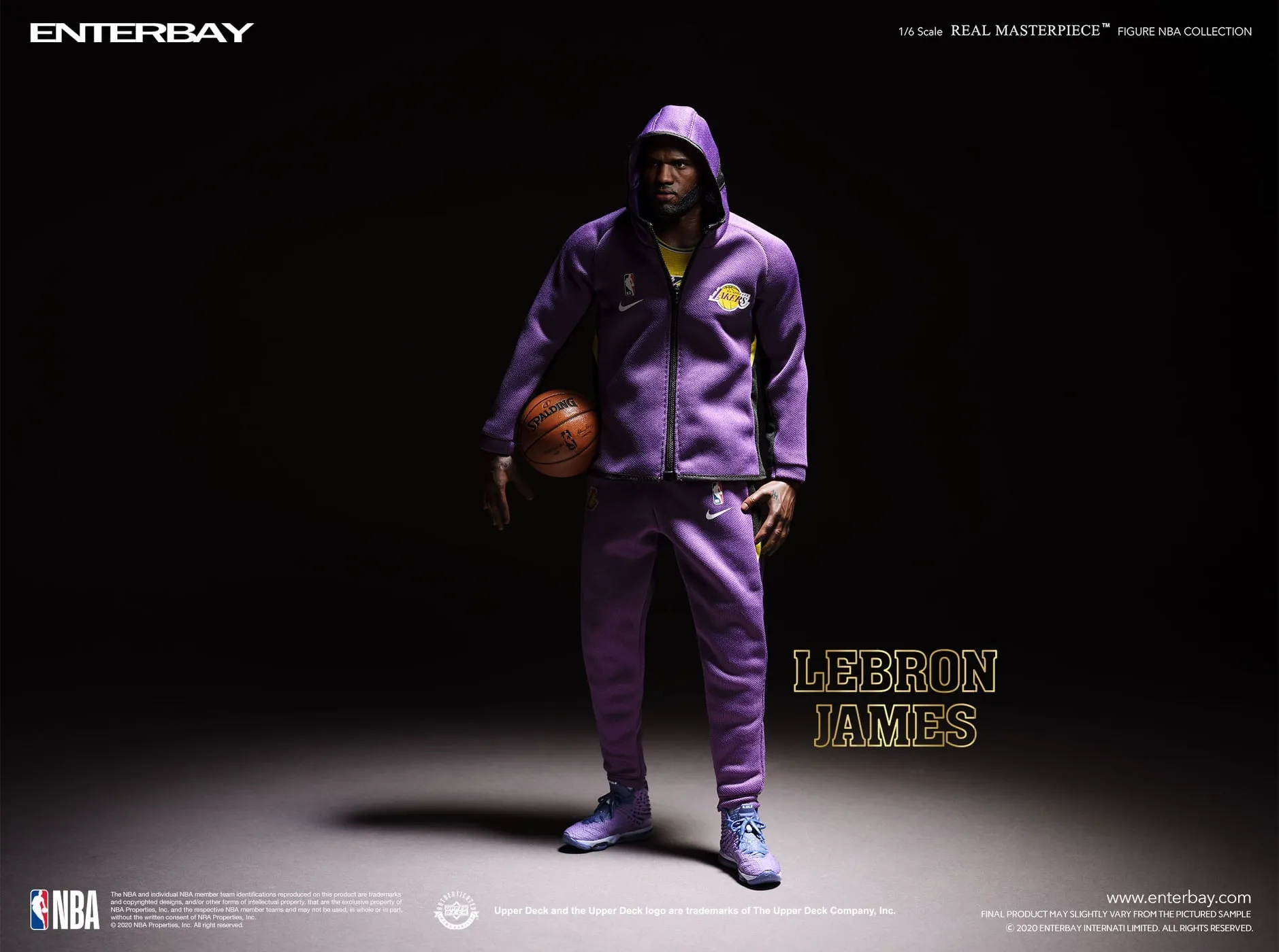 Enterbay - Real Masterpiece NBA Series - LeBron James 1/6 Figure