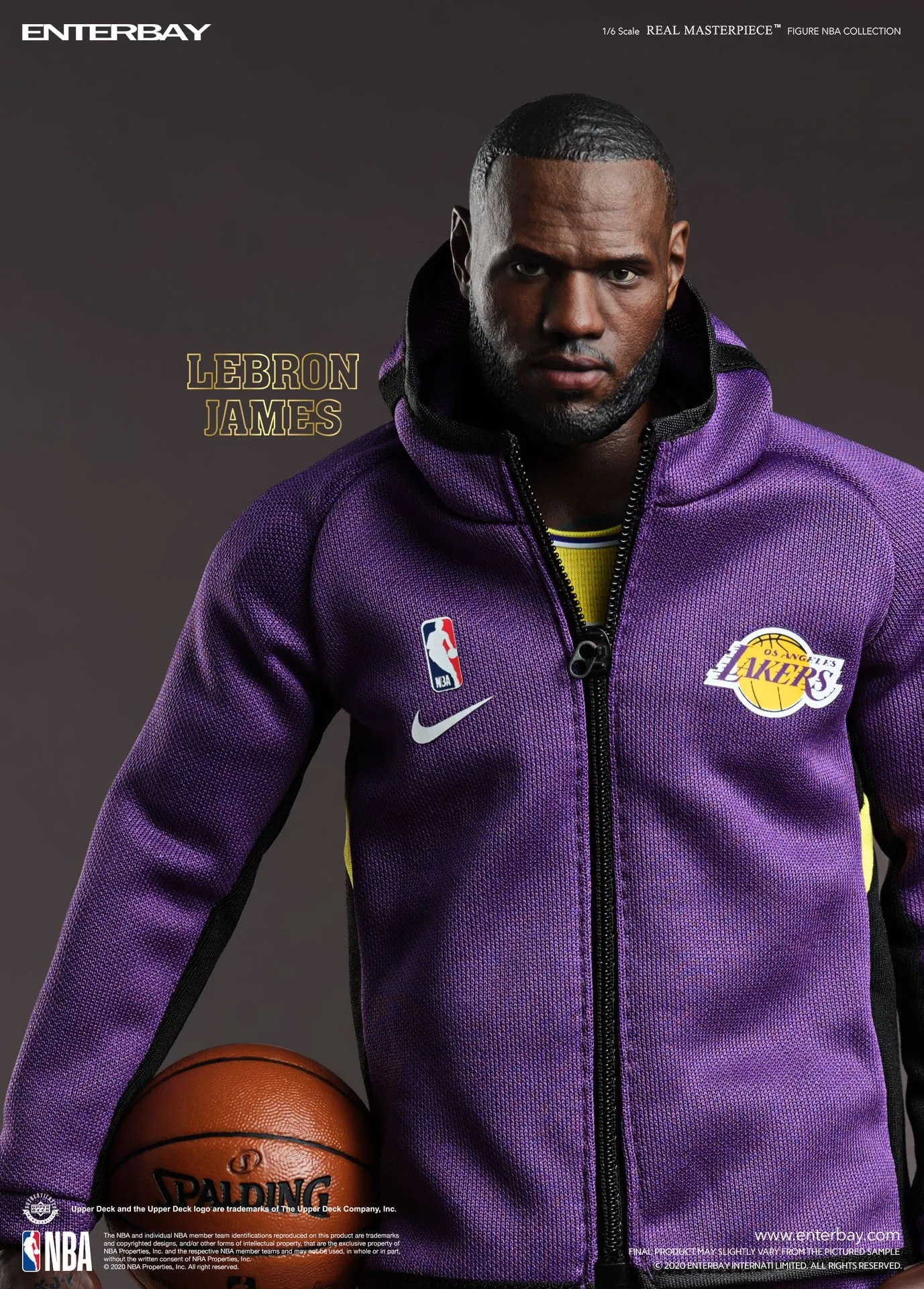 Enterbay - Real Masterpiece NBA Series - LeBron James 1/6 Figure