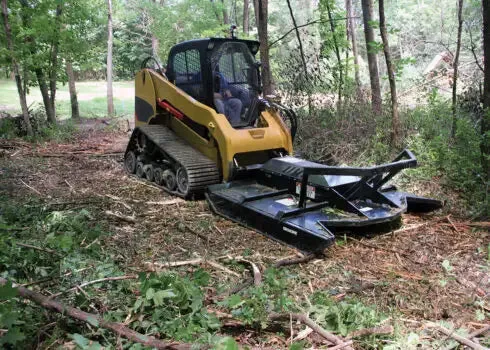 Erskine Heavy Duty Brush Mower 72″ Model | With Replacement Blade Kit | For Skid Steer