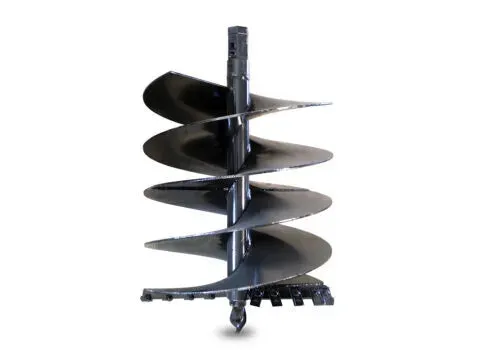 Erskine Industrial Earth Auger | 15PD to 55PD Model | 12-60 GPM Hydraulic Flow | For Skid Steer