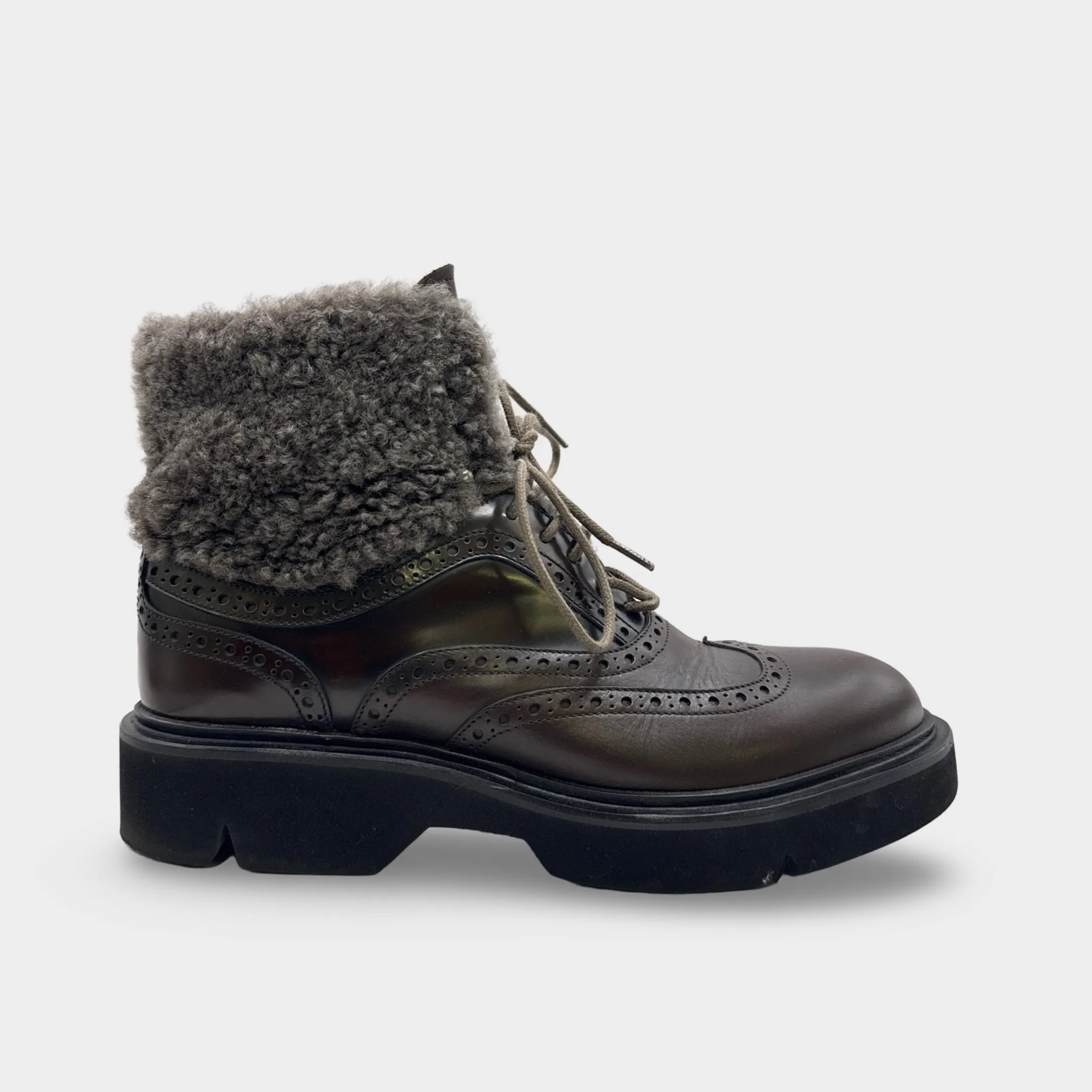 Fabiana Filippi Women's  Brown Ankle Boots