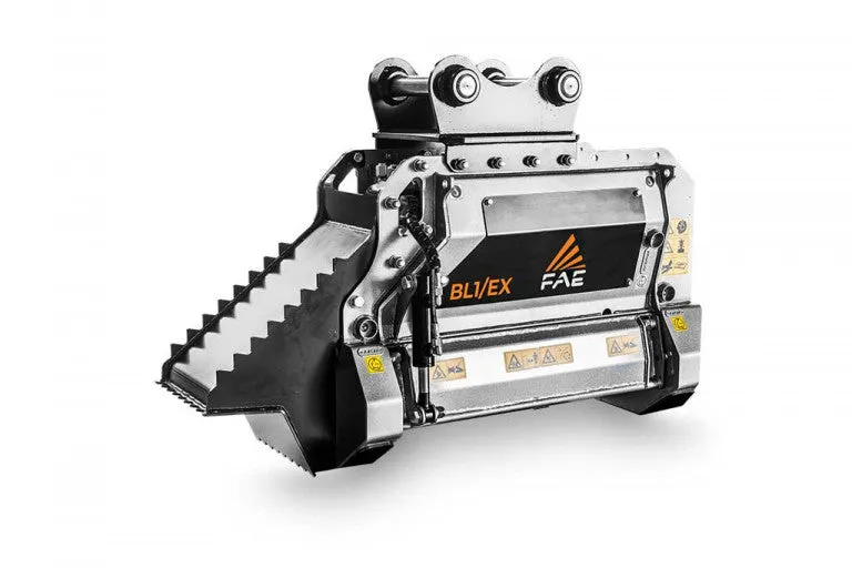 FAE Forestry Mulcher With Bite Limiter Technology | Capacity 540 CF | For Excavator