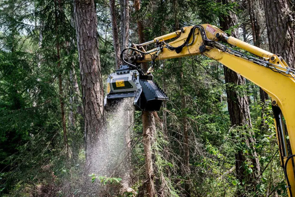 FAE Forestry Mulcher With Bite Limiter Technology | Capacity 540 CF | For Excavator