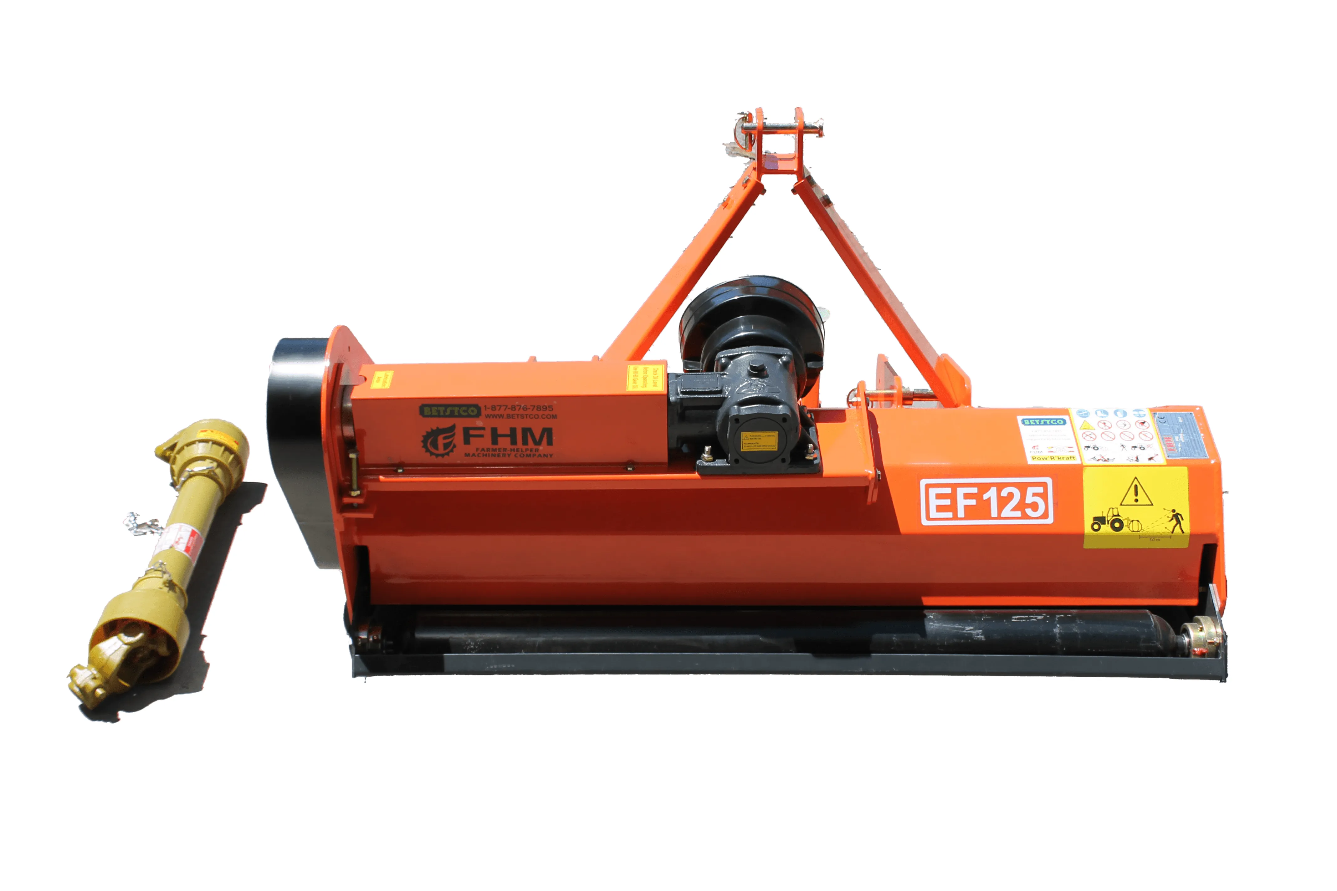 Farmer Helper EF Series (Light Duty) Flail Mower | 33" to 68" Working Width | 14 - 45HP For Tractor