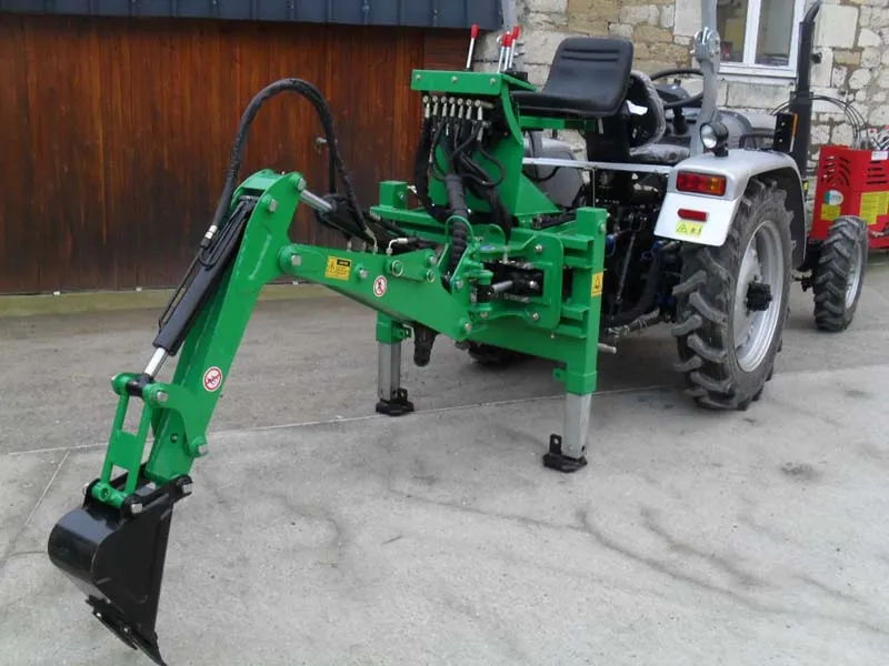 Farmer Helper FH-BH5-6 -7 Self Contained Standard Backhoe| 5'-7' Digging Depth | 18-30  HP For Tractor