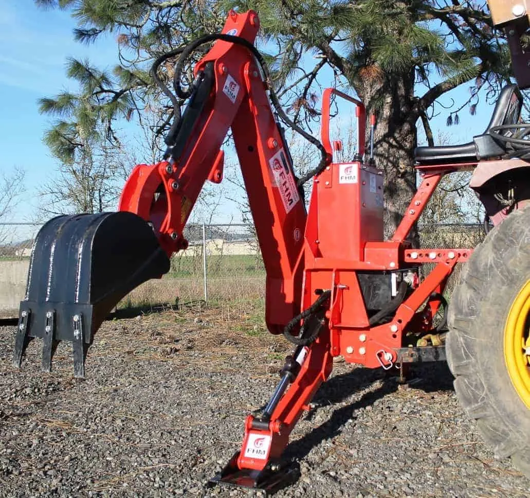 Farmer Helper FH-BH5-6 -7 Self Contained Standard Backhoe| 5'-7' Digging Depth | 18-30  HP For Tractor