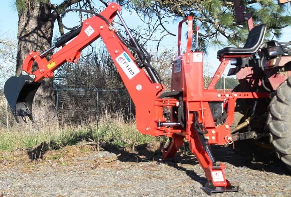 Farmer Helper FH-BH5-6 -7 Self Contained Standard Backhoe| 5'-7' Digging Depth | 18-30  HP For Tractor