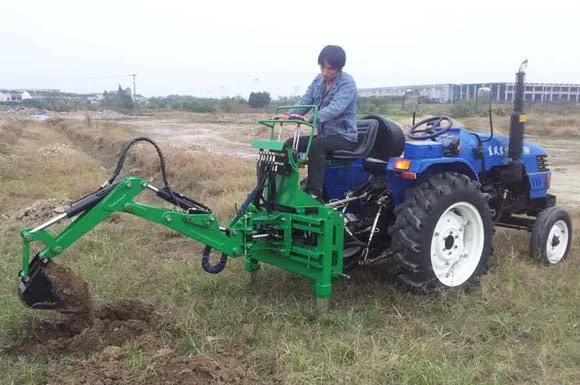 Farmer Helper FH-BH5-6 -7 Self Contained Standard Backhoe| 5'-7' Digging Depth | 18-30  HP For Tractor
