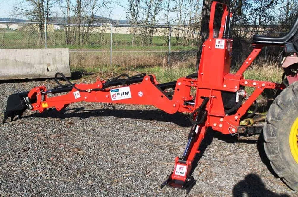 Farmer Helper FH-BH5-6 -7 Self Contained Standard Backhoe| 5'-7' Digging Depth | 18-30  HP For Tractor