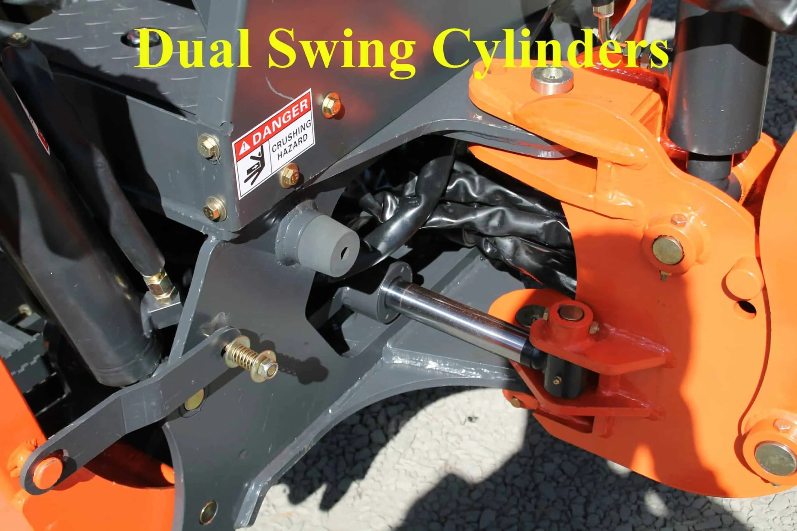 Farmer Helper FH-BH8-9 Self Contained Backhoe | 8'-9' Digging Depth | 90HP PTO For Tractor