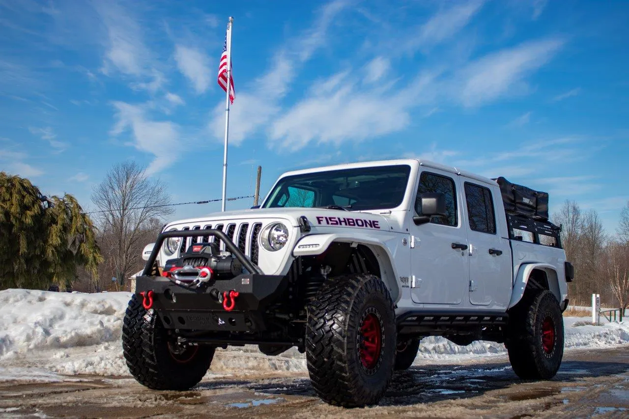 Fishbone Jeep Gladiator JT Rocker Guards