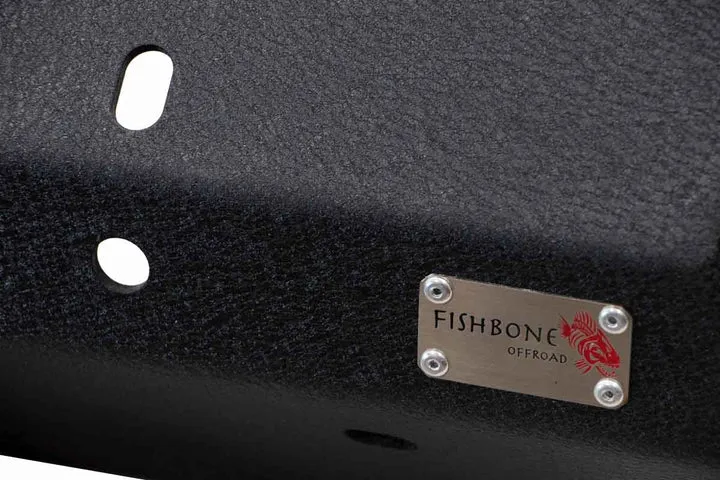 Fishbone Stubby Front Winch Bumper for Jeep Wrangler JL & Gladiator JT