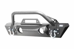 Fishbone Stubby Front Winch Bumper for Jeep Wrangler JL & Gladiator JT