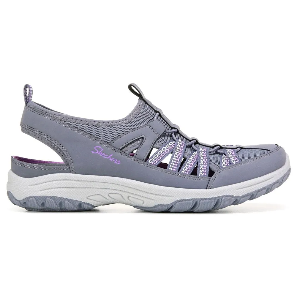 Fisherman Skechers Women's Fest What A View Reggae Sandals in Charcoal