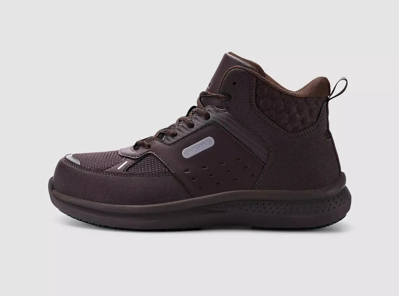 FitVille Men's High-top SteelCore Work Boots V2