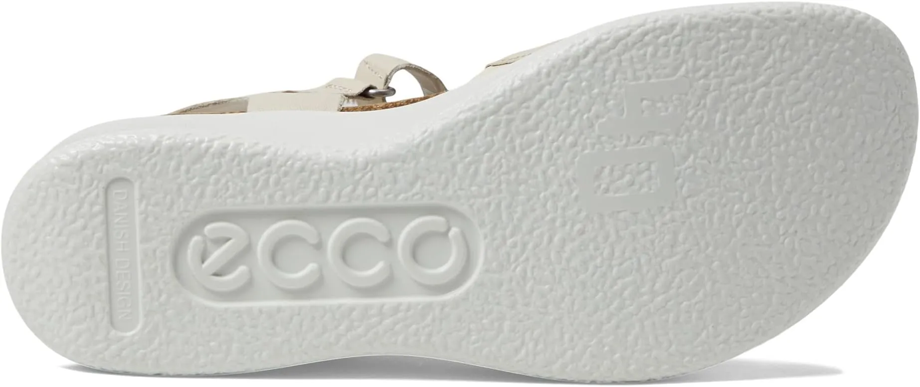 Flowt Wedge Cork Sandal ECCO, Limestone