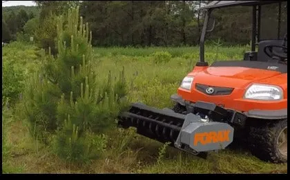 Forax Gas Powered Mulcher | Model GP40 | 40" Cutting Width | 14HP Kohler | For UTV's / Tractor