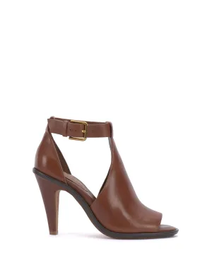 Frasper Peep Toe Shootie - Cocoa Biscuit