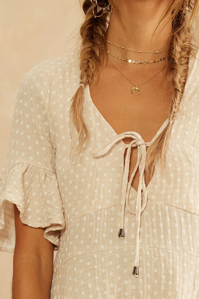 Freetown Dress Beige