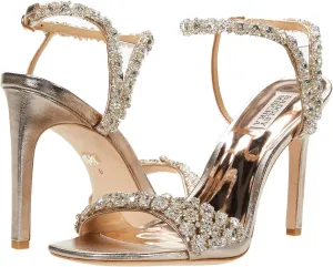 Galia Badgley Mischka sandals, Champagne color