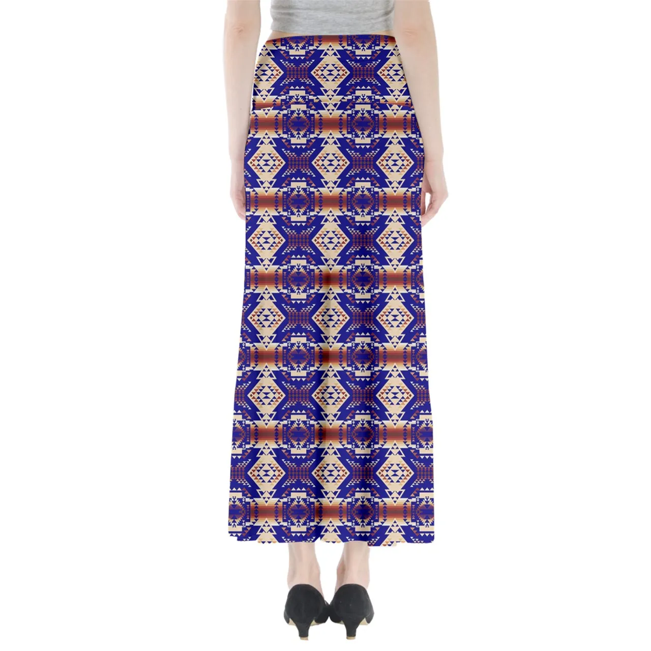 Gathering Earth Lake Full Length Maxi Skirt