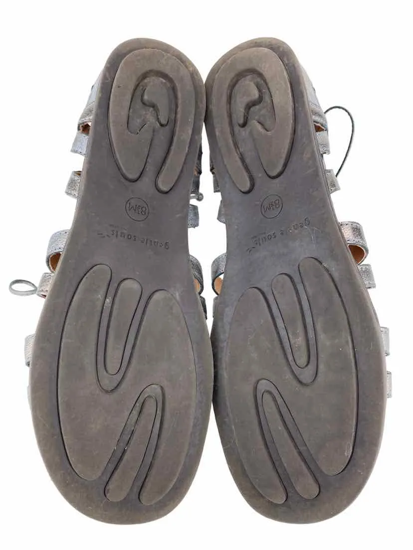 Gentle Souls Kenneth Cole Women's Break-My-Heart Sandal Graphite Size 8.5