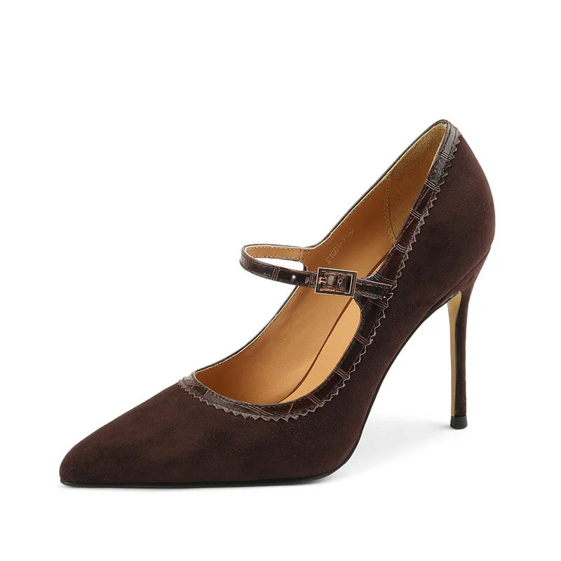 Gia Brown Mary Jane Heels