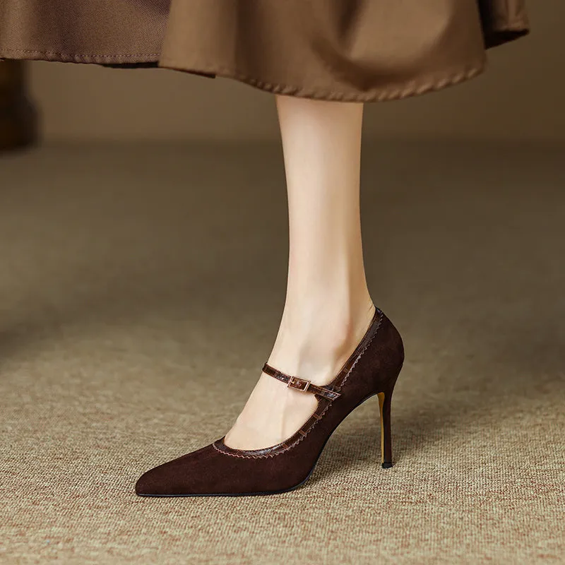 Gia Brown Mary Jane Heels