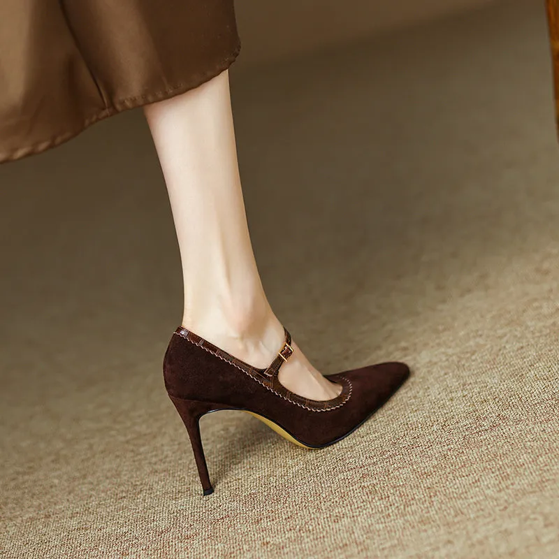 Gia Brown Mary Jane Heels