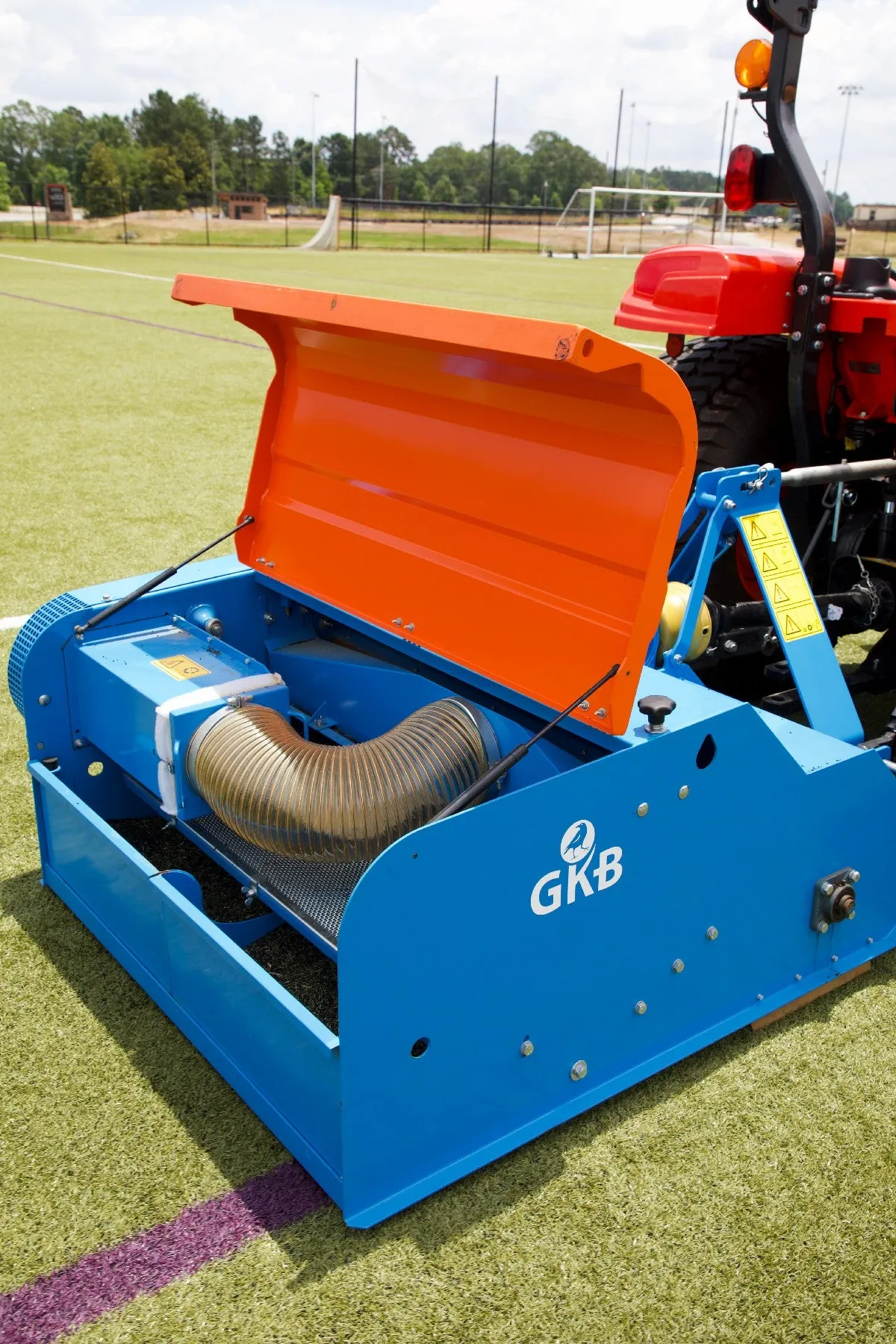 GKB Deep Clean With Rubber Wheels | Model DC120"-180" | Working Width 47"- 71" | 30-40HP | For Tractor