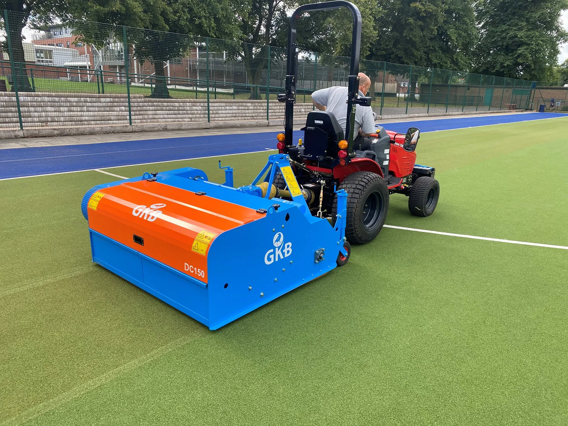 GKB Deep Clean With Rubber Wheels | Model DC120"-180" | Working Width 47"- 71" | 30-40HP | For Tractor