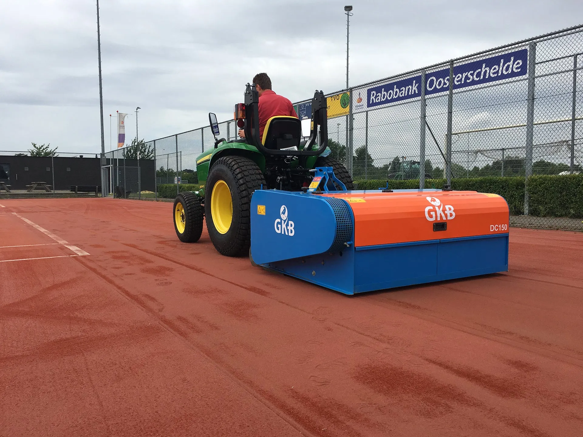 GKB Deep Clean With Rubber Wheels | Model DC120"-180" | Working Width 47"- 71" | 30-40HP | For Tractor
