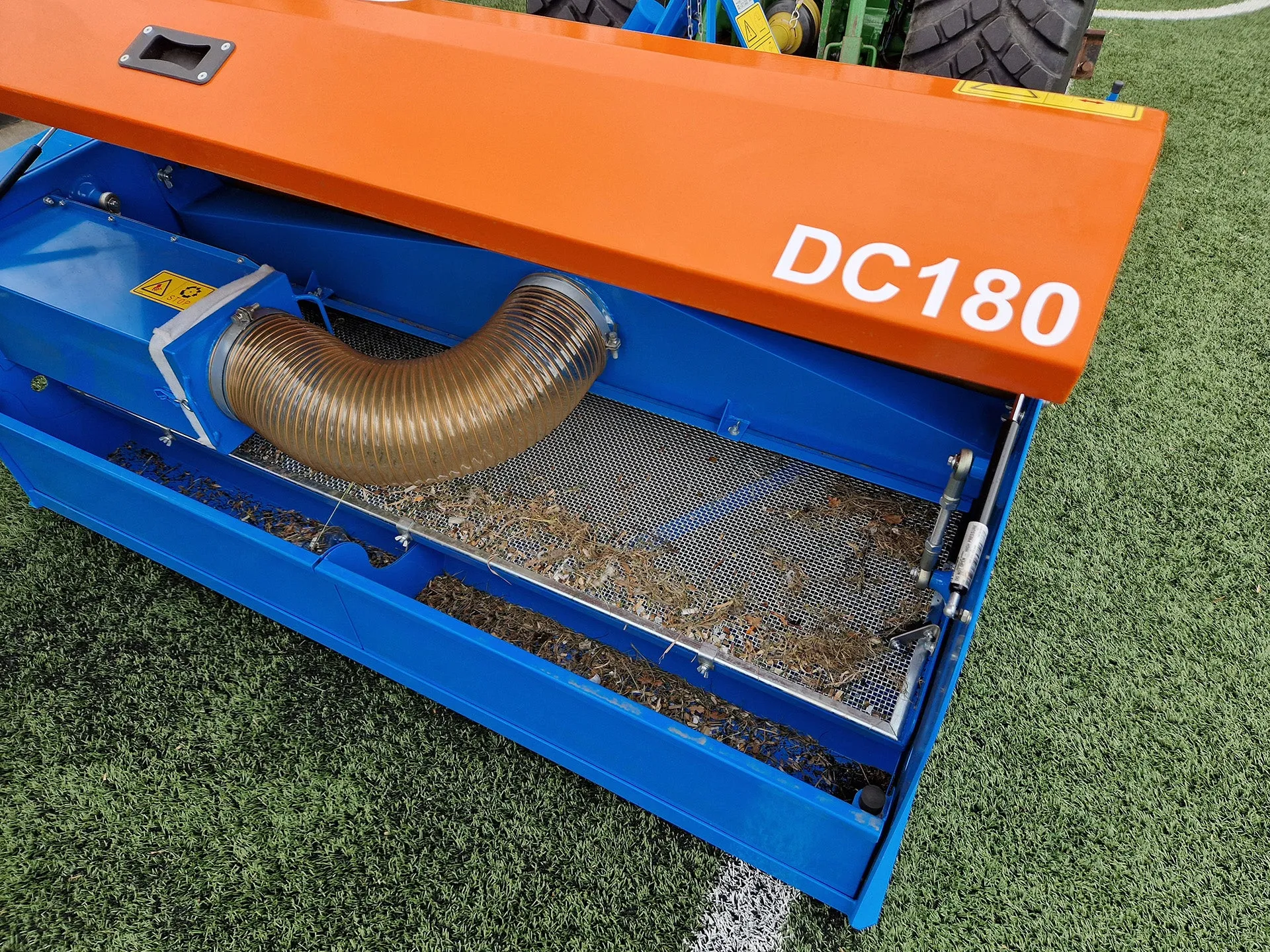 GKB Deep Clean With Rubber Wheels | Model DC120"-180" | Working Width 47"- 71" | 30-40HP | For Tractor