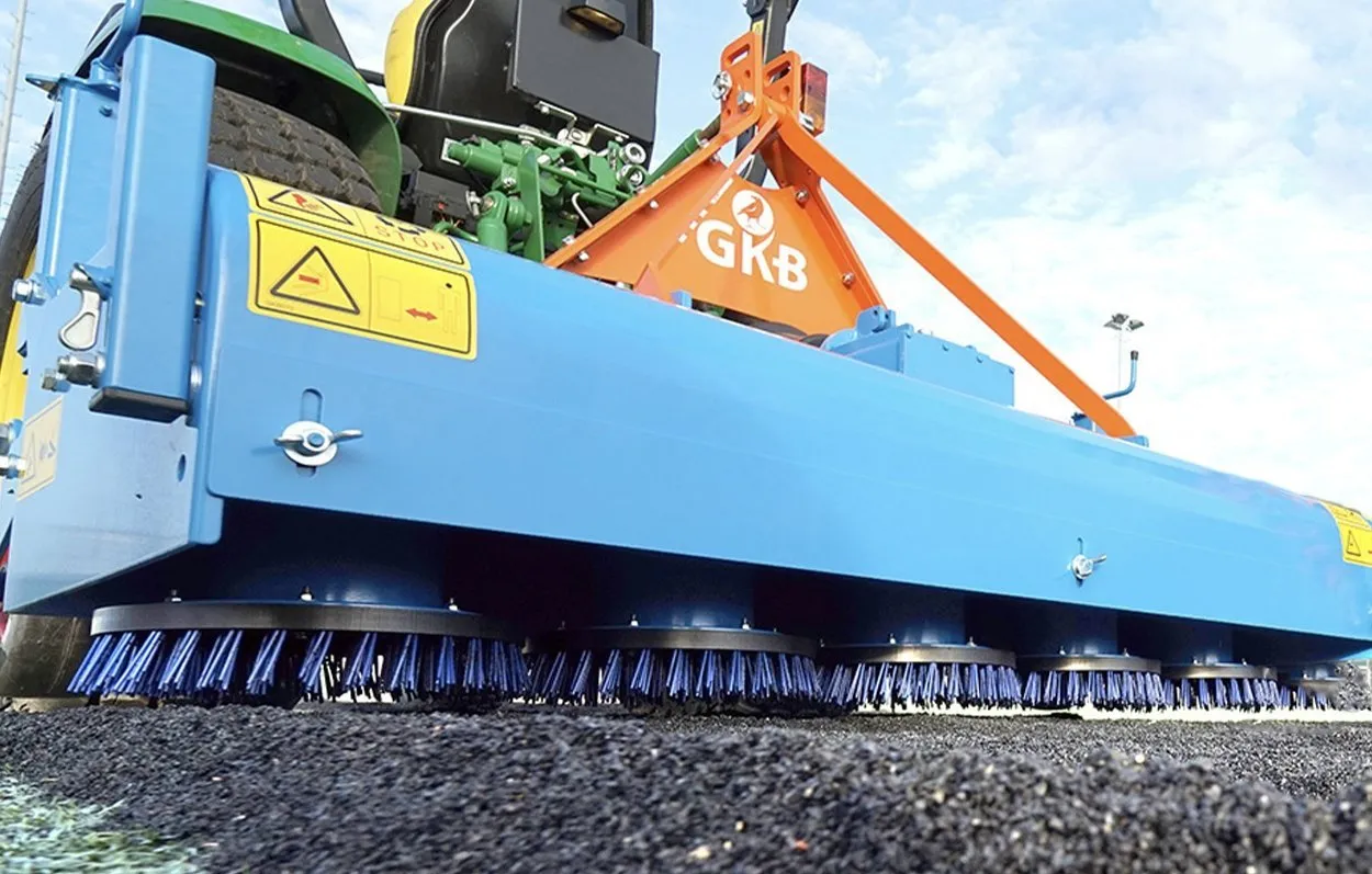 GKB Renovator With Rotating Brushes / Rubber Wheels | Model RV160-RV200 | Working Width 63"-79"| 30-55HP | For Tractor
