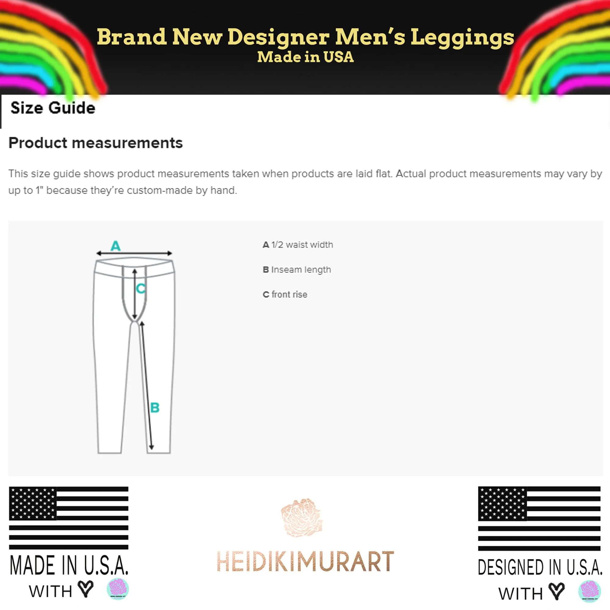 Green Abstract Men's Leggings, Gradient Meggings Men Compression Tights-Made in USA/EU