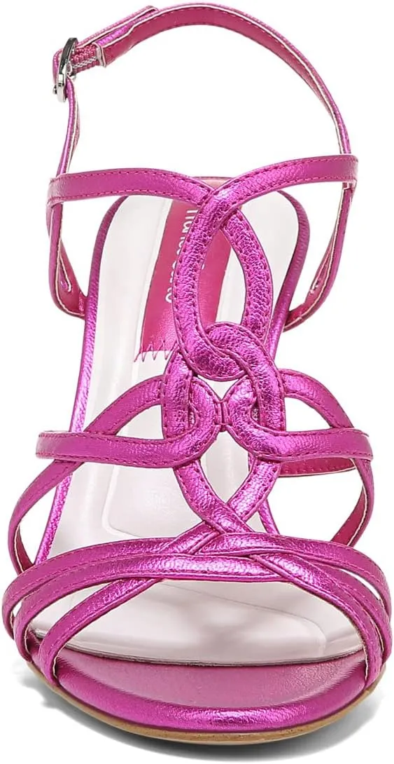 Harley Franco Sarto Sandals, Flamingo Pink Synthetic