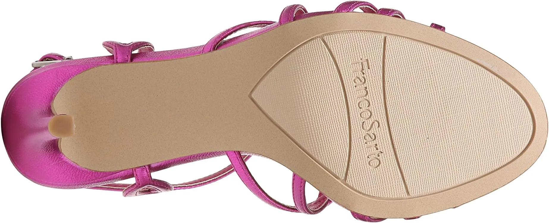 Harley Franco Sarto Sandals, Flamingo Pink Synthetic