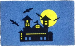 Haunted House PVC Doormat