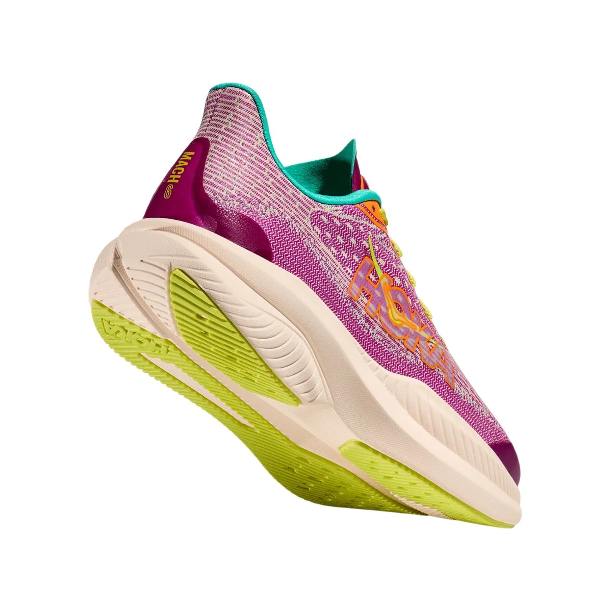 Hoka One One Girl's (Grade School) Mach 6 Fuchsia