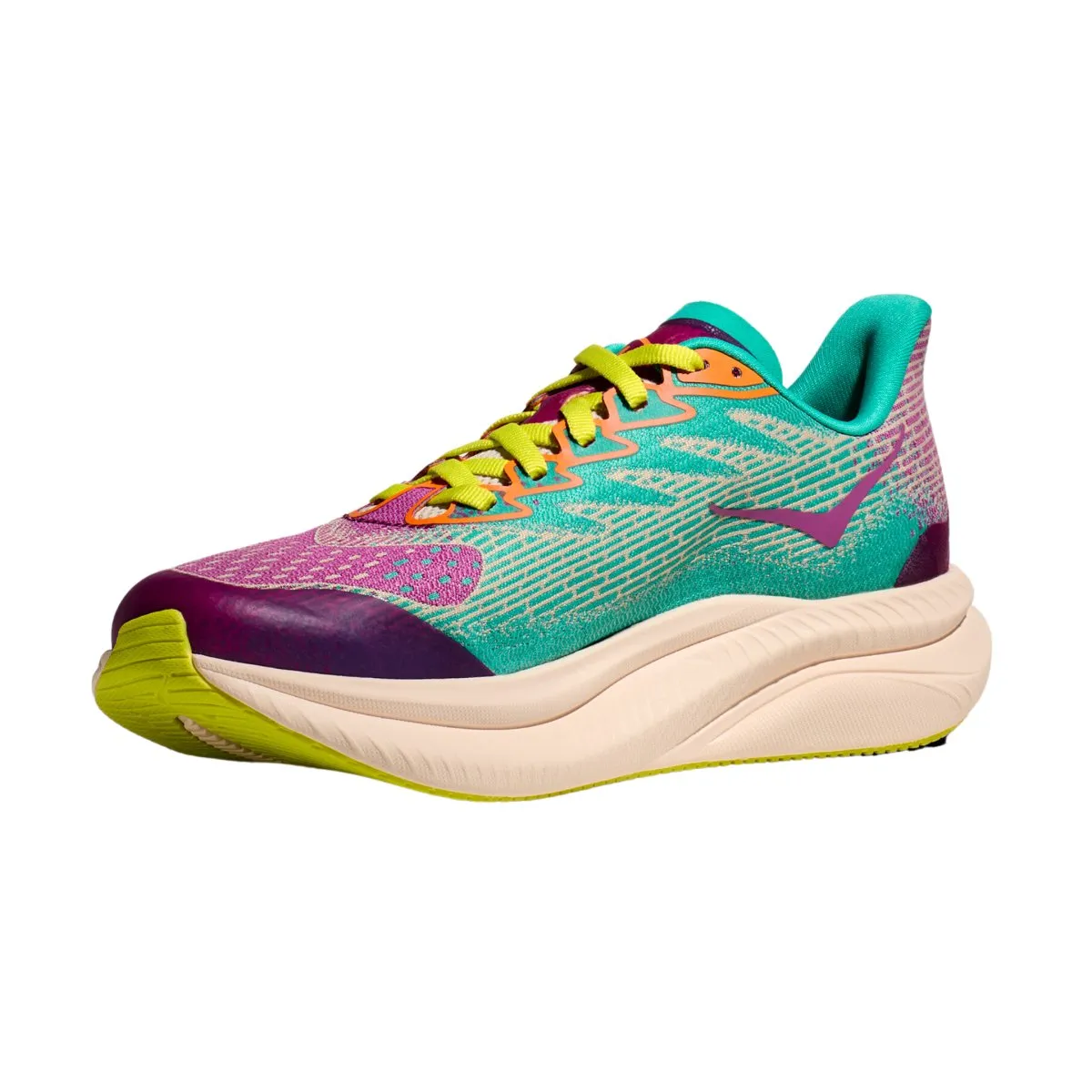 Hoka One One Girl's (Grade School) Mach 6 Fuchsia