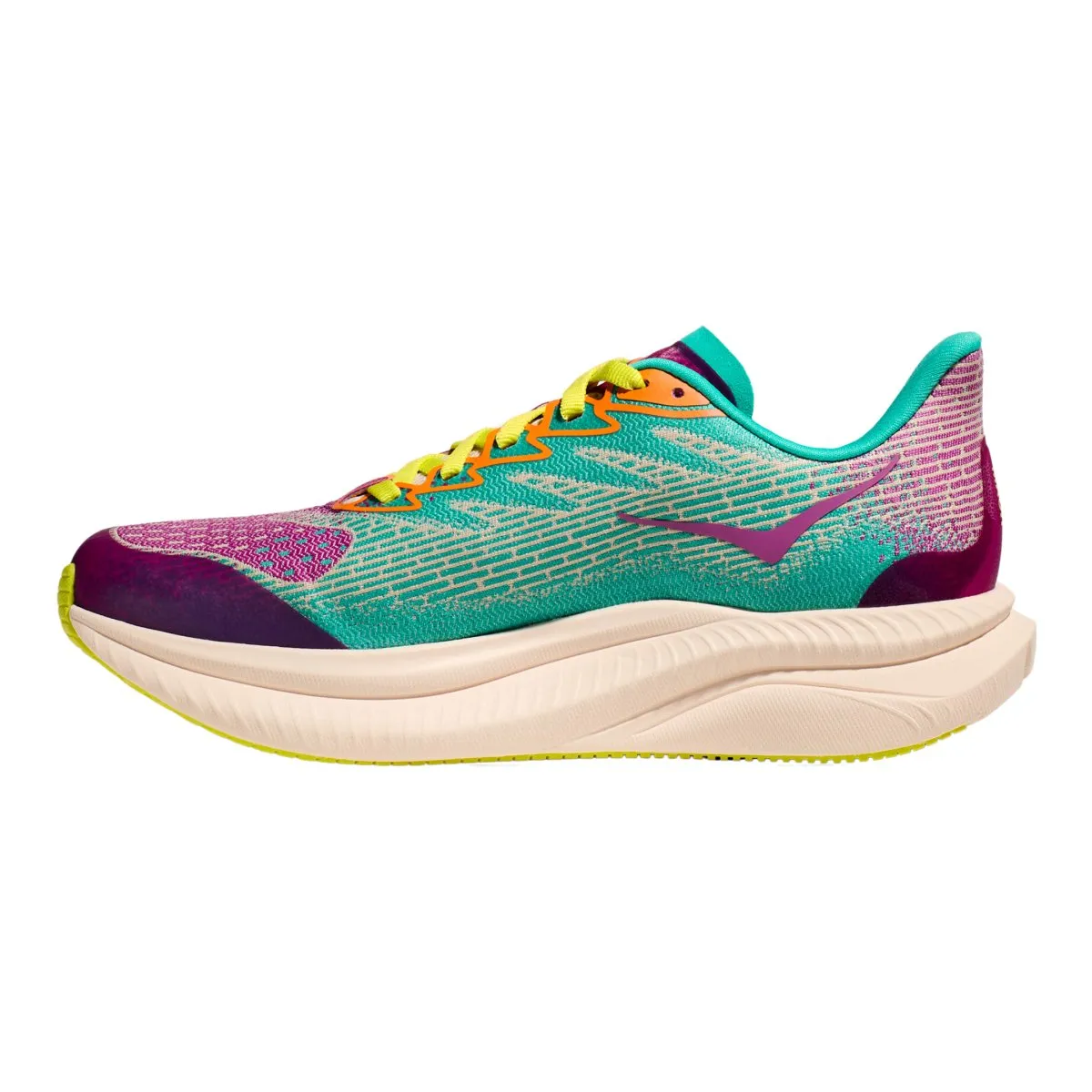 Hoka One One Girl's (Grade School) Mach 6 Fuchsia