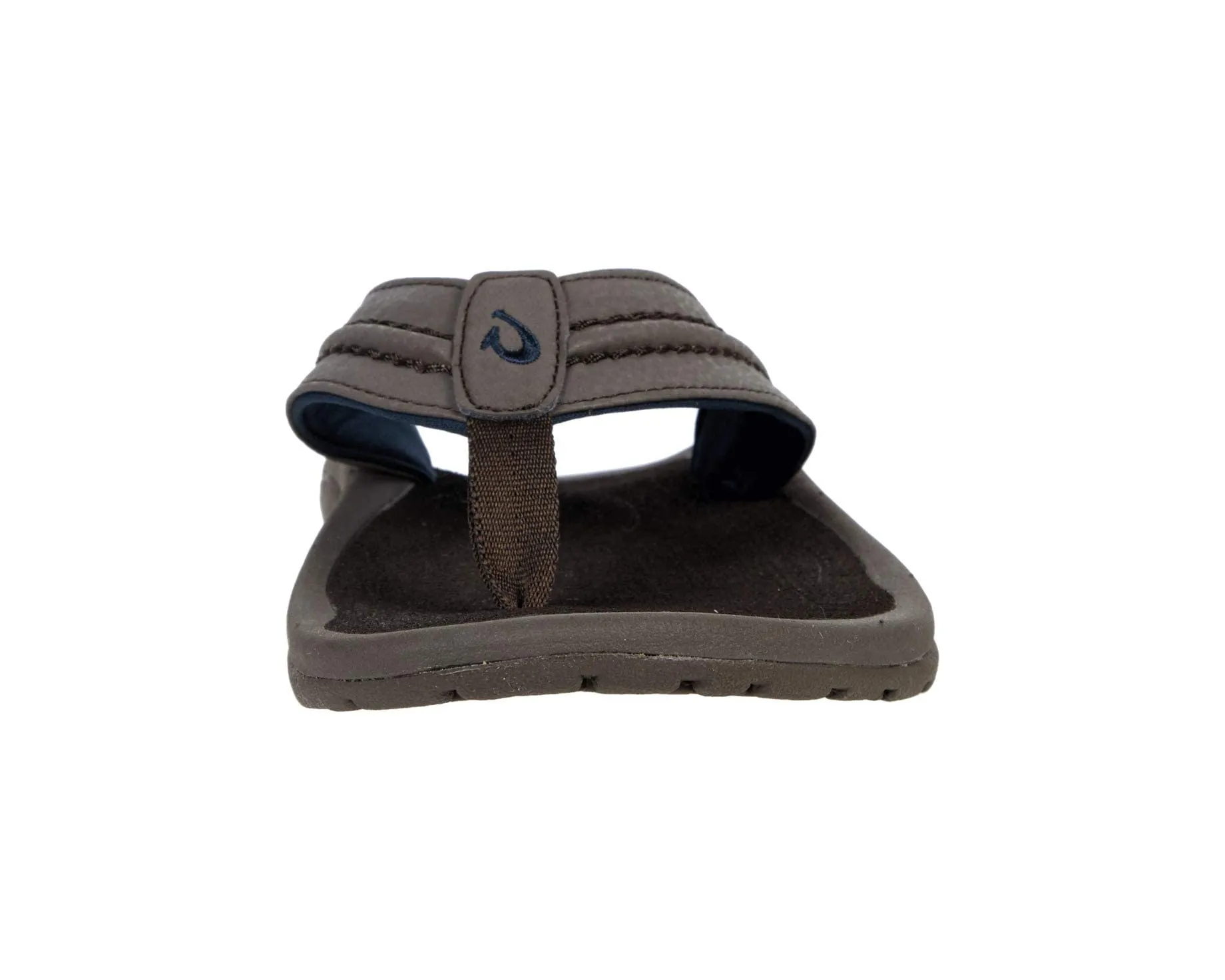 Hokua OluKai sandals, dark wood