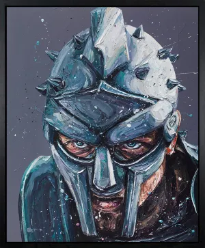 I Will Have My Vengeance Hand Embellished Canvas by Paul Oz