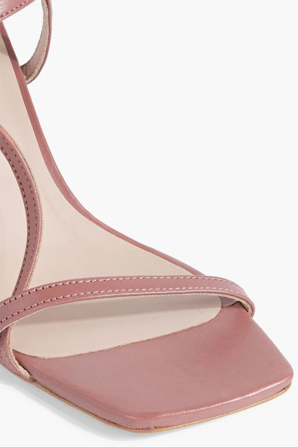 IRIS & INK Fatimah Leather Slingback Sandals, Antique Rose