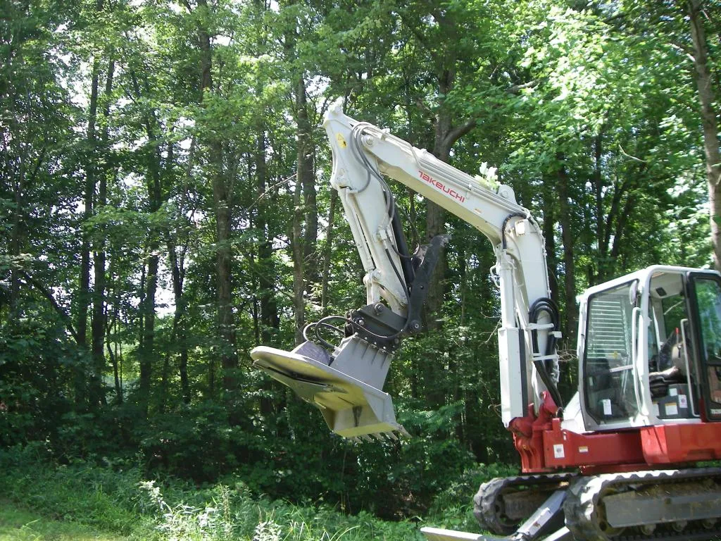 IS Attachments 36" to 60" Brush Cutter 13 GPM-13 GPM | For Excavator