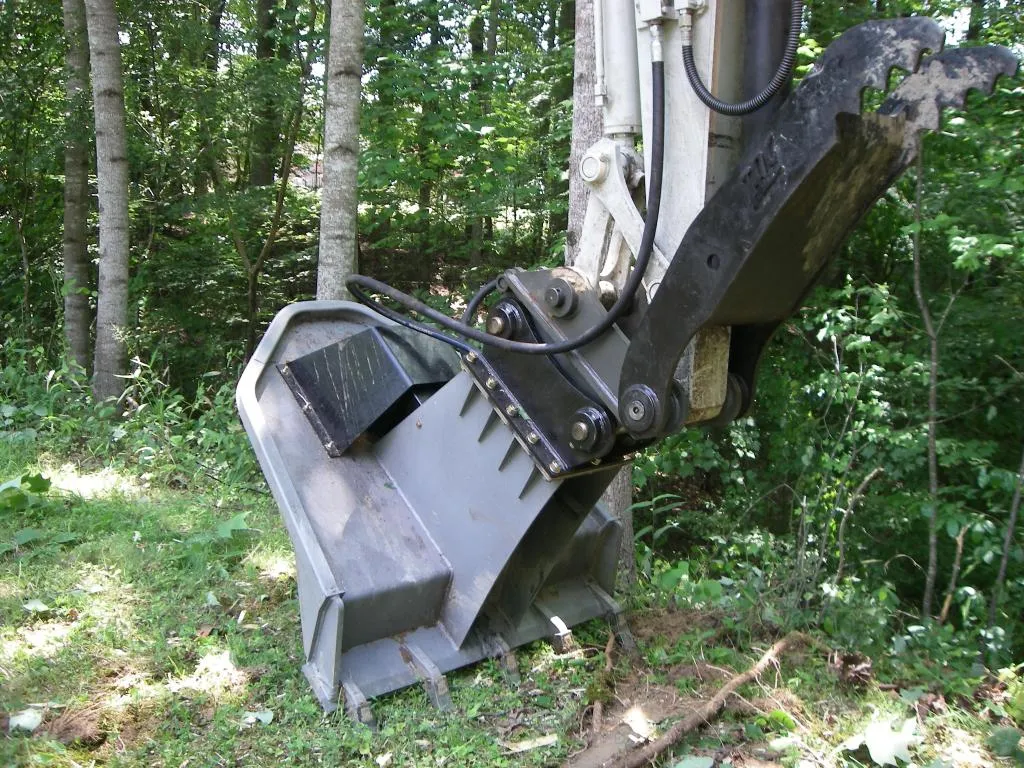 IS Attachments 36" to 60" Brush Cutter 13 GPM-13 GPM | For Excavator