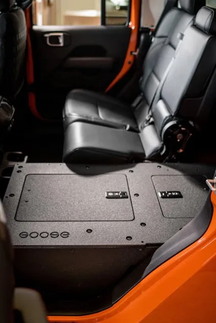 Jeep Gladiator 2019-Present JT 4 Door - Second Row Seat Delete - High Platform