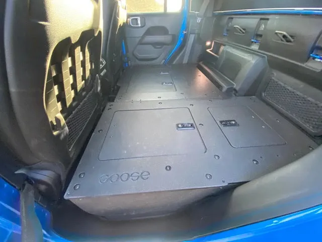 Jeep Gladiator 2019-Present JT 4 Door - Second Row Seat Delete - High Platform